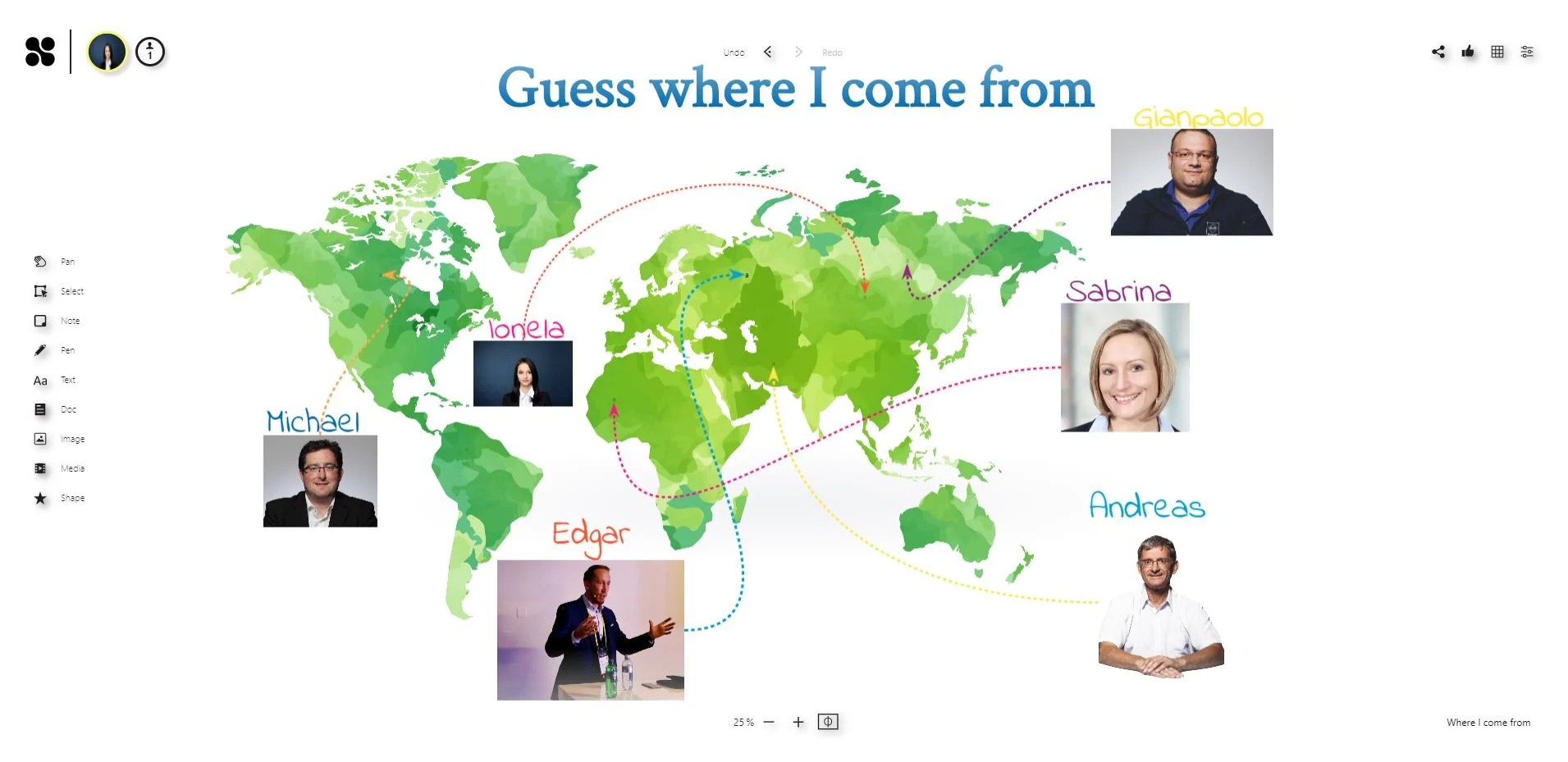 Icebreaker games to warm up Collaboard